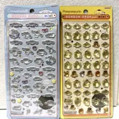 【正規品】　サンリオボンボンドロップシールmini★シナモロール　ポムポムプリン