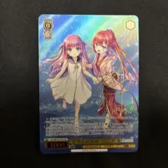 ヴァイスシュヴァルツ むすんだ未来 うみ&識 SSP サイン ヴァイスシュヴァルツ むすんだ未来 うみ＆識 SSP サイン - メルカリ