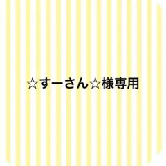 ☆すーさん☆様専用ページ