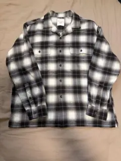 UNIQLO JW ANDERSON チェック柄ネルシャツ Mサイズ