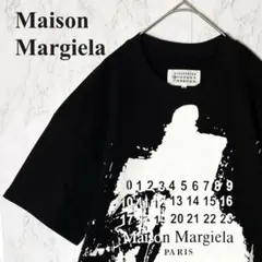 418【美品・25SS】メゾンマルジェラ スタンプロゴTシャツ チャコールグレー 418【美品・25SS】メゾンマルジェラ スタンプロゴTシャツ