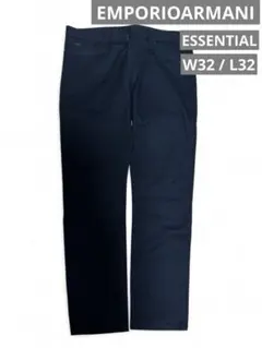 値下 新品！EMPORIO ARMANI ワイドパンツ ダークグレー サイズ48 
