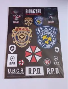 BIOHAZARD バイオハザード Resident Evil ステッカー