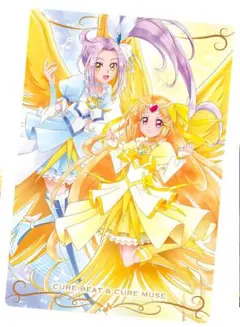 プリキュア　カードウエハース12　N　No.11　キュアビート＆…
