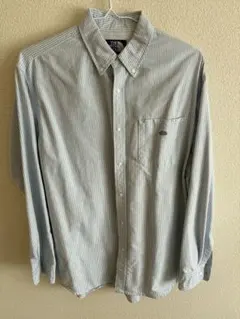 ノースフェイス　パープルレーベル　ストライプボタンダウンシャツ