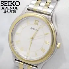 稼働品SEIKO アベニュー ムーンフェイズ デイデイト 7F39-6080 - メルカリ