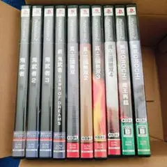 PS2 ゲームソフト セット 鬼武者 三國無双・無双OROCHI 魔王再臨10本