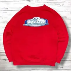 PIKO ピコ スウェット デカロゴ レッド L 0363のサムネイル