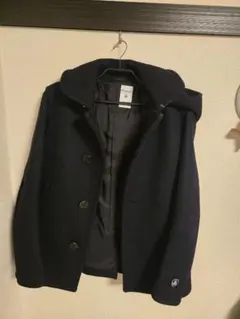 Orcival ネイビー フード付きコート サイズ16