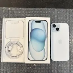 美品】iPhone 15 128GB ブルー バッテリー最大容量91% - メルカリ