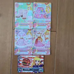 アイカツ Angely Sugar コスチュームカード 6枚セット　星宮いちご