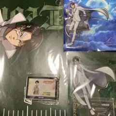 進撃の巨人　リヴァイ　ノビエース　アクリルスタンド　アクリルブロック　ポスター