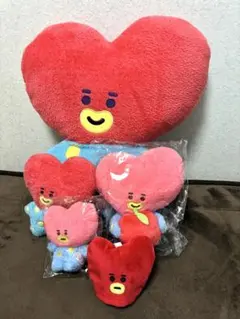 【公式】BTS BT21 TATA ぬいぐるみセット 大中小