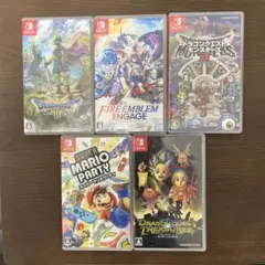 ク*ロ様 Nintendo Switch ゲームソフト 5本セット