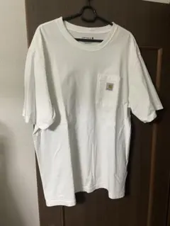 Carhartt ポケットTシャツ 白　L