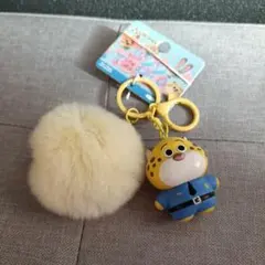 ホームセンターさくもと オリジナルストラップ キーホルダ ファー付き