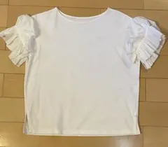 袖フリルＴシャツ　ヤマダヤ　スコットクラブのサムネイル