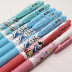 SARASA　ディスニープリンセス　７本セット　サラサ　ボールペンのサムネイル