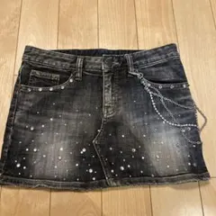 デニムタイトスカート