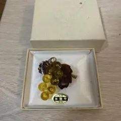 【昭和レトロ】ヴィンテージ本鼈甲ブローチ