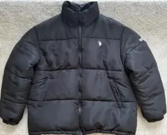 U.S. POLO ASSN. ブラック ダウンジャケット　Mサイズ