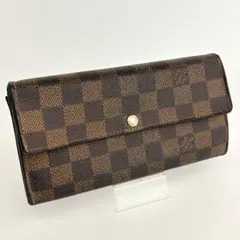LOUIS VUITTON ヴィトン　長財布　ダミエ