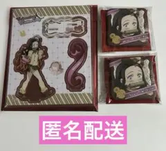 鬼滅の刃　バレンタイン　竈門ねずこ　アクリルスタンド　缶バッジ　セット