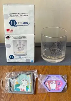 【まとめ売りセット】エヴァンゲリオン フィギュア クリアファイル 一番くじグラス 2025年最新】一番くじ グラス エヴァの人気アイテム - メルカリ