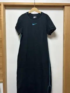 NIKE 半袖 ロングワンピース ブラック