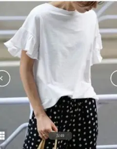 2025年最新】SLOBE IENA カラー：ホワイト系 半袖(Tシャツ)の人気