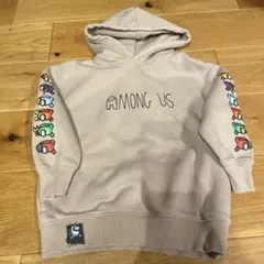 ZARA AMONG US パーカー 116サイズ グレー