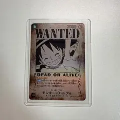 ワンピース モンキー・D・ルフィ WANTED 手配書　受け継がれる意志　sec