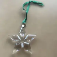 2023年　スワロフスキー雪の結晶オーナーメント