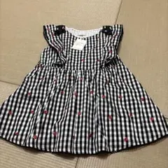 メゾピアノ　mezzopiano ノースリーブワンピース 140サイズ　未使用品