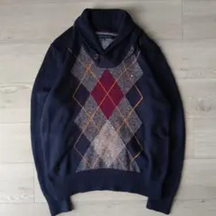 TOMMY HILFIGER 90s vintage アーガイルニット