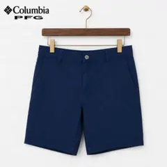 US古着⭐Columbia PFG ショートパンツ 32W ネイビー R1525のサムネイル