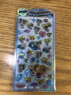 【正規品】うるちゅるポップシール　バブルス　パワーパフガールズ