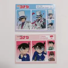 名探偵コナン 証明写真風ステッカー2 キッド コナン