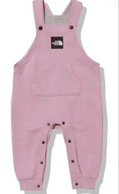 【美品】THE NORTH FACE スクエアロゴ スウェット オーバーオール