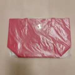 スヌーピー レザー調 ランチトート レッド 赤 新品
