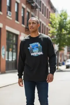 【GILDAN】Dream Come True 長袖　ブラック　XL 古着　海外