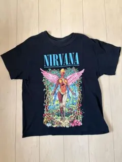 NIRVANA Tシャツ ブラック グラフィックのサムネイル