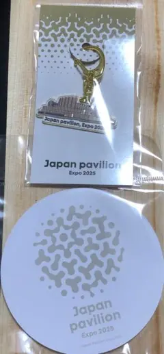 万博 新品 日本パビリオン　Expo 2025 キーホルダー　コースター