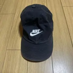 NIKE キャップ ブラック ロゴ刺繍