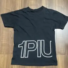 1PIU1UGUALE3 ブラック Tシャツ