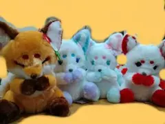 6月限定！新品☆ちょコンと九尾さま花人形JBぬいぐるみ(全4種)☆未開封