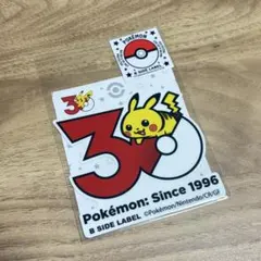 ポケモンセンター ポケモン 30周年 ピカチュウ ステッカー - メルカリ