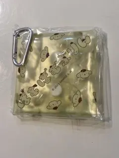 サンリオキャラクターズ　カラビナ付きひらがなマルチケース　ポムポムプリン