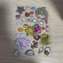 ゆ*可様 おすそわけ　シール　カラフルキャラクターシールセット