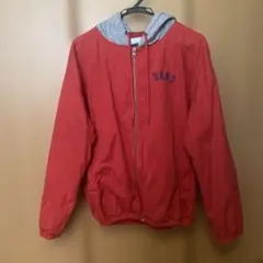 VANS フード付きレッドジャケット